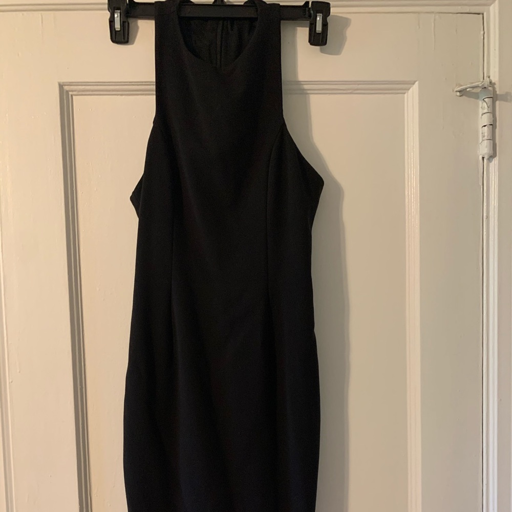 Finders keepers black midi dress